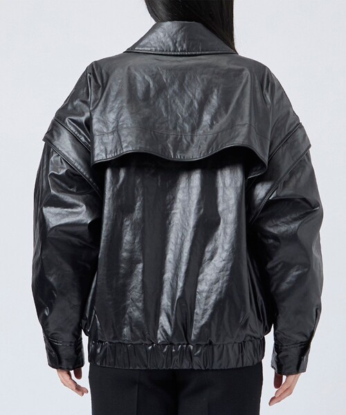 08sircus/08サーカス】Wax vintage padded detachable short blouson