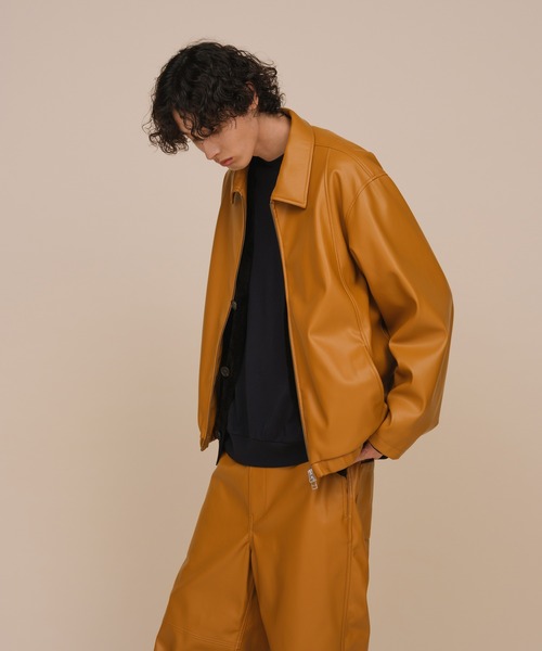 ADAM ET ROPE'（アダムエロペ）の「リサイクル ポリエステル 合皮