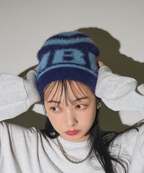 UMBRO × FREAK'S STORE 別注 モヘアビーニーニットキャップ FREAK'S