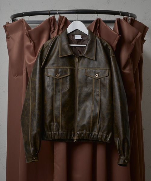 WISH FOR EVER（ウィッシュフォーエバー）の「ARTIFICIAL DOUBLE ZIP