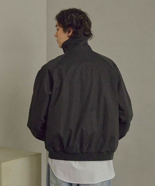 Bleme（ブレム）の「リラクシー スタンドネック ハリントンジャケット