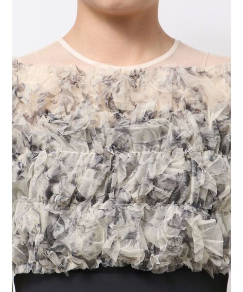 LADYチュールオフショルパンツドレス（パンツドレス）｜LAGUNAMOON