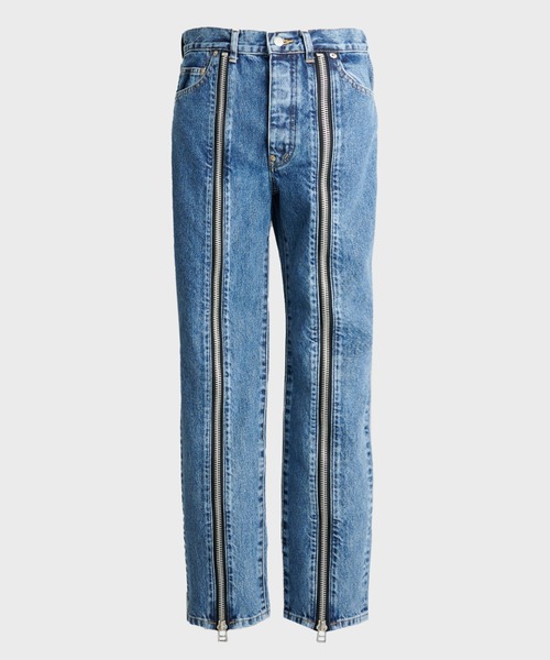 WASHED DENIM ZIPPED PANTS（デニムパンツ）｜JOHN LAWRENCE SULLIVAN