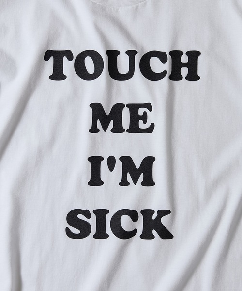 TOUCH ME I'M SICK T-SHIRT / タッチ ミー アイム シック ロゴ
