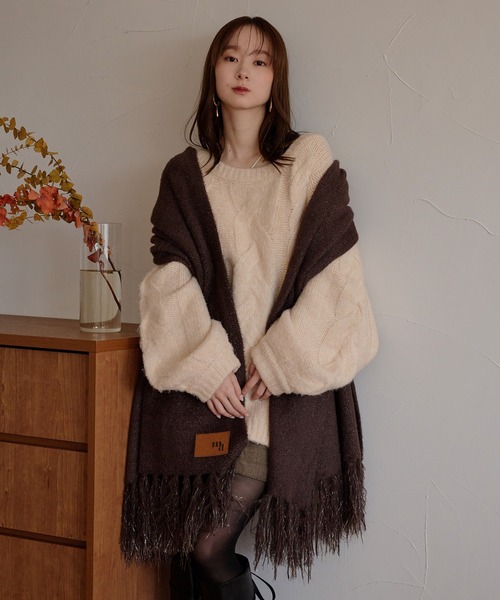 original glitter shaggy muffler / オリジナルグリッターシャギー