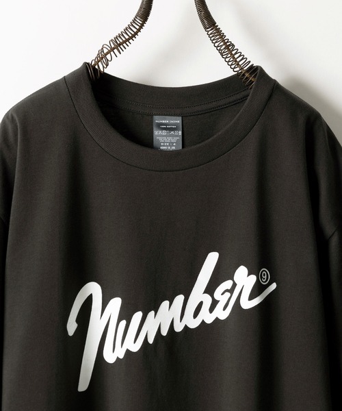 Number⑨_T-SHIRT / ナンバーナインロゴ Tシャツ | ナンバーナイン