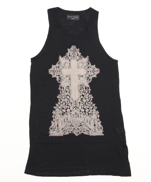 シェアスピリット クロスレースタンクトップ SHARE SPIRIT/シェアー