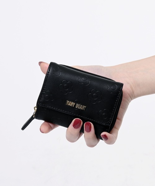 マリークワント マリクワ ミニ 財布 カード 黒 MARY QUANT ONLINE SHOP