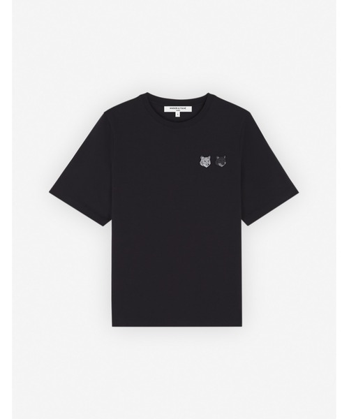 新品】メゾンキツネ フォックスヘッド コンフォート Tシャツ ブラック