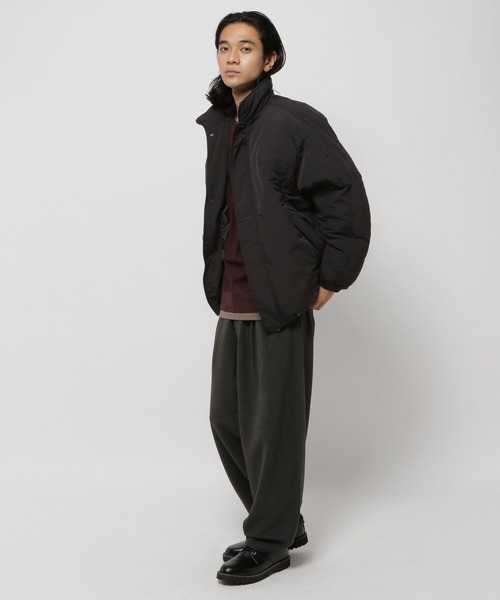 niko and（ニコアンド）の「中綿スタンドミリタリーブルゾン