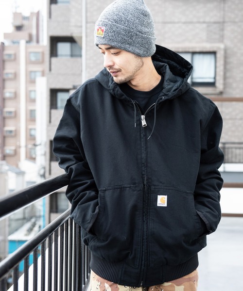 Carharttアクティブジャケットブラック