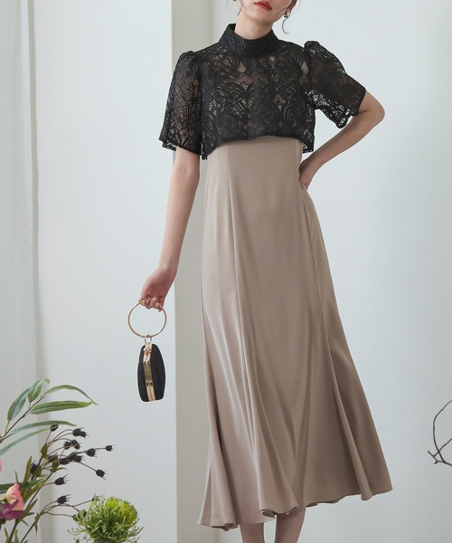 セール】【低身長サイズあり】3wayレースボレロ&マーメイドキャミ