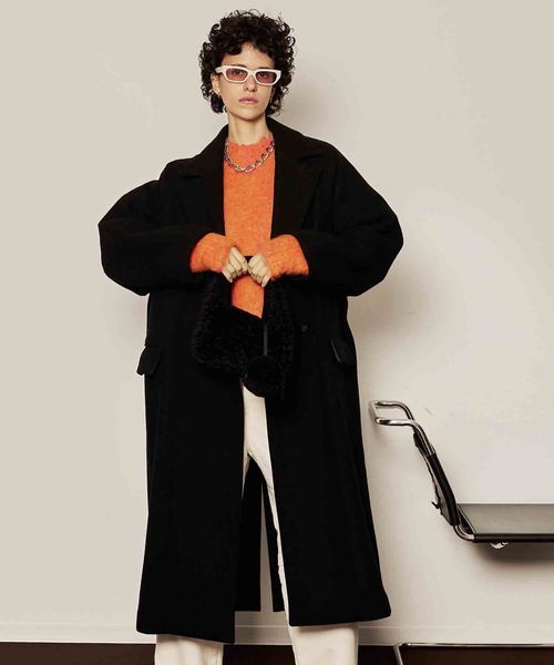 MAISON SPECIAL（メゾンスペシャル）の「Super100 Melton Loose Coat