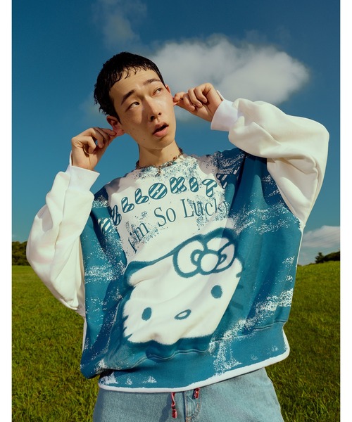 BRUNO MARS x HELLO KITTY VARSITY JACKET ForwardMag - บรูโน่ มาร์ส