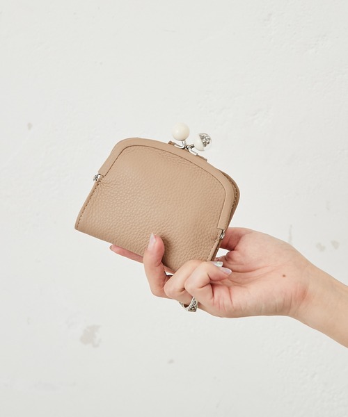 セール】(WEB限定カラー有)スマートがま口折り財布（財布）｜ear