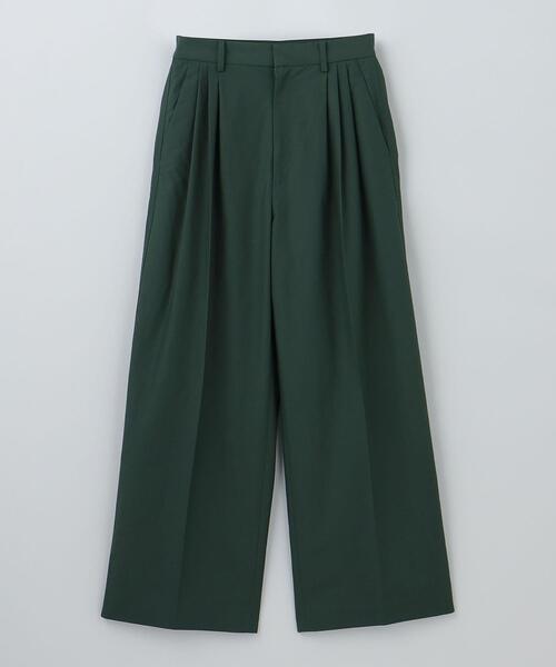 6（ロク）の「＜6(ROKU)＞コットン タックパンツ（その他パンツ）」 - WEAR