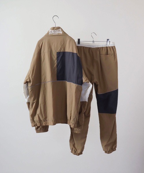 ロンズデール Lonsdale スイングトップ ベージュ Mサイズ 刺繍