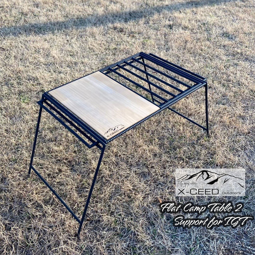 FCT2 キャンプテーブル キッチンテーブル アイアンラック アイアン