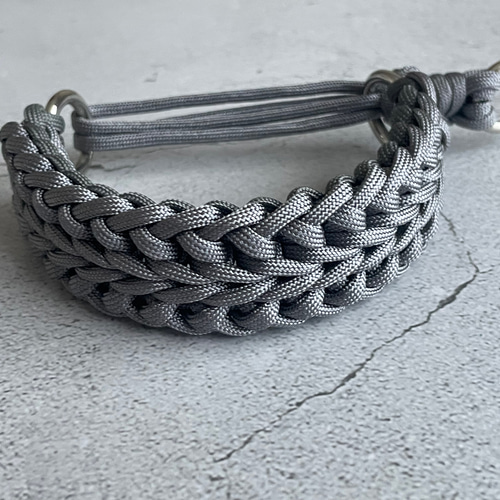 パラコード首輪 デザインNo.3 中型犬・大型犬首輪 リード・首輪