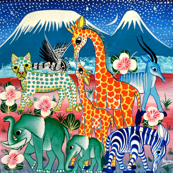 送料込】ティンガティンガ(ジャファリーの鳥) 送料込】ティンガ