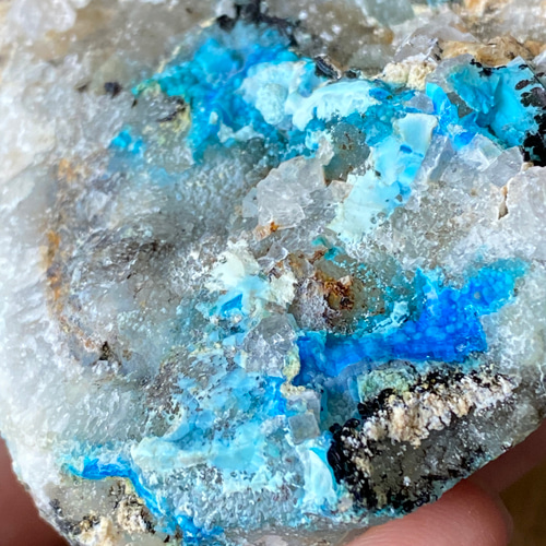 ギブサイト&カラーレスフローライト♡ Specimens/鉱物標本 03 天然石