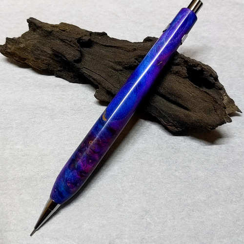 新作】スタビライズドウッドのシャープペンシル No.035 ペン・筆記用具