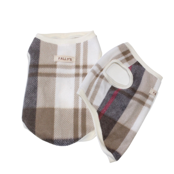 ⑯確認用ページ冬の生地犬服ハンドメイドフレブル小型犬