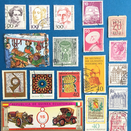 日本の古切手 美しいイタリア 12枚 日本の古切手 美しいイタリア 12枚