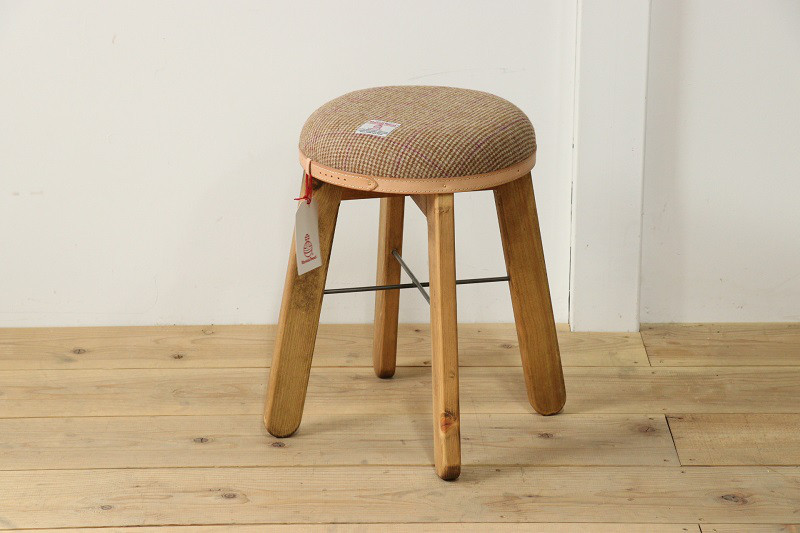 カウンターチェア/スツール 総本革 ブラウンイタリアンレザー