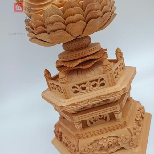 特上彫 木彫仏像 大日如来座像 彫刻 一刀彫 天然木檜材 仏師で仕上げ C