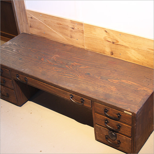 大正時代の文机 アンティーク 机 おしゃれ レトロ テレビ台 無垢材 和