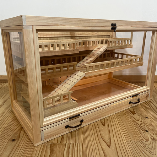 ペット ケージ 90 爬虫類 小動物 木製 ハンドメイド ケージ 爬虫類