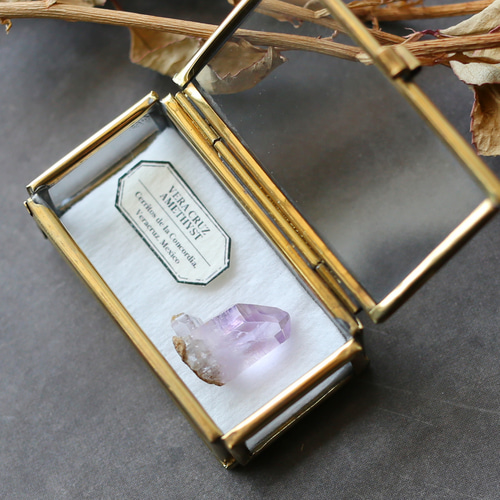 ベラクルスアメジスト 鉱物標本 ミニチュア アメシスト 天然石 紫水晶