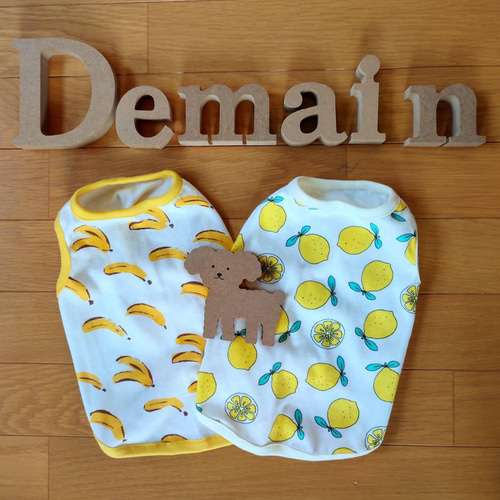 ハンドメイドオーダー小型犬犬服