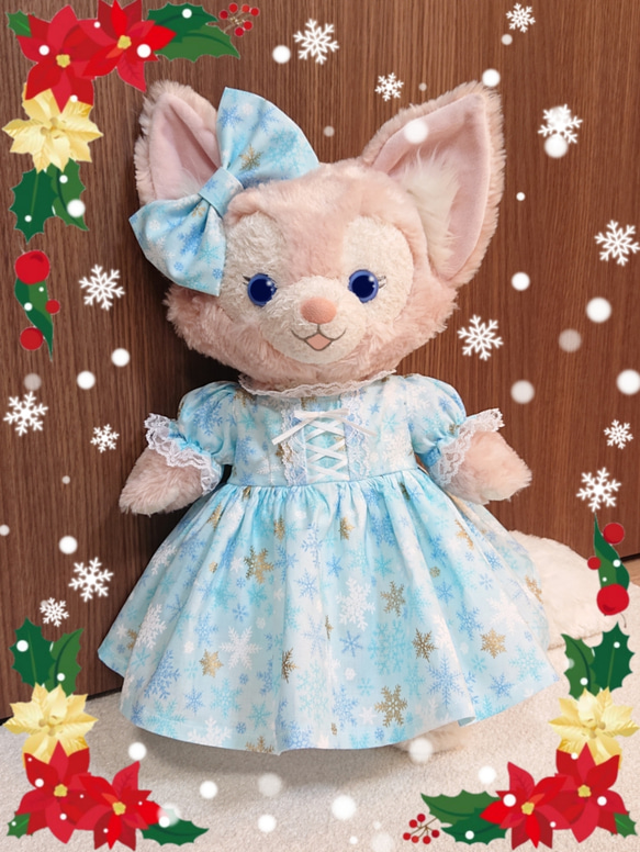 リーナベルコスチューム 1230 ショルダーバッグ用 雪の結晶コス ピンク