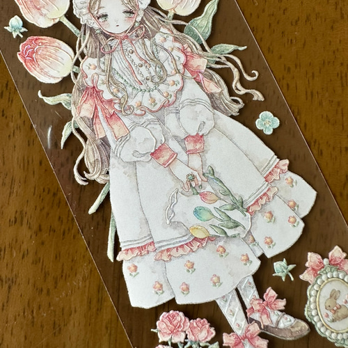 ❌即購入不可❌ Shine 暮春 贝壳光 海外マスキングテープ 切り売り