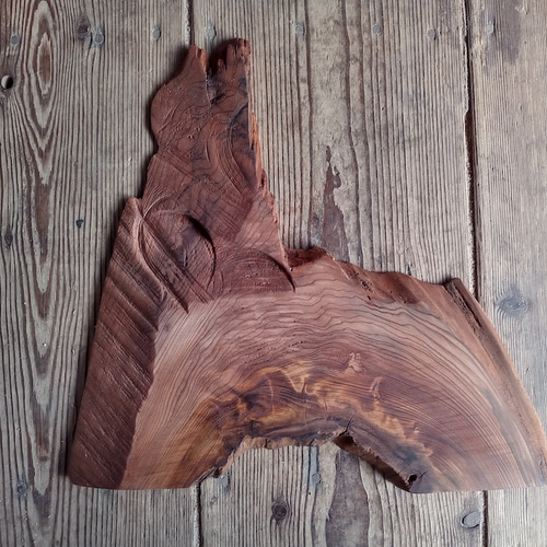 木製看板製作】 杉 30cm×32cm 厚み1.7cm / 一枚板看板 表札・ネーム