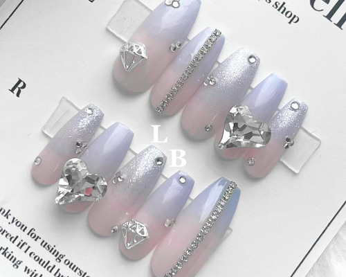 SEVENTEEN ネイルチップ ネイルチップ（つけ爪） Lunabell nail 通販