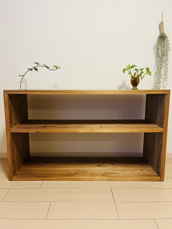 収納棚 オープンラック キッチンラック 食器棚 ウッドチェスト 棚