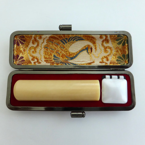 マッコウクジラの歯 根付け 印材 マッコウクジラの歯 根付け 印材