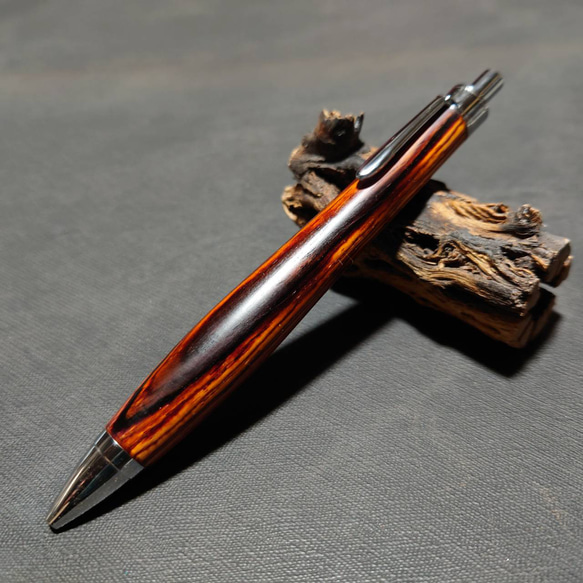 専用】 レッドウッド瘤 セコイア瘤 KATO201 ボールペン シルバー 専用