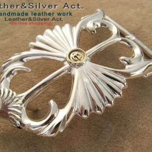 silver925, k18 ハンドメイドシルバーバックル イーグルベルト