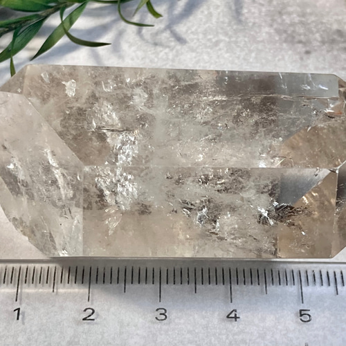 心の安定✨ レインボー ピンク スモーキークォーツ ダブルポイント