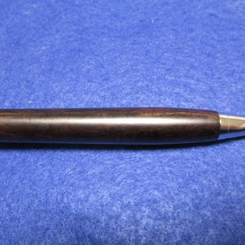 アフリカンブラックウッドバール 瘤杢 オイル仕上げ 木軸ボールペン