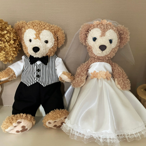 ダッフィー シェリーメイ ウエディング コスチューム 結婚式 衣装
