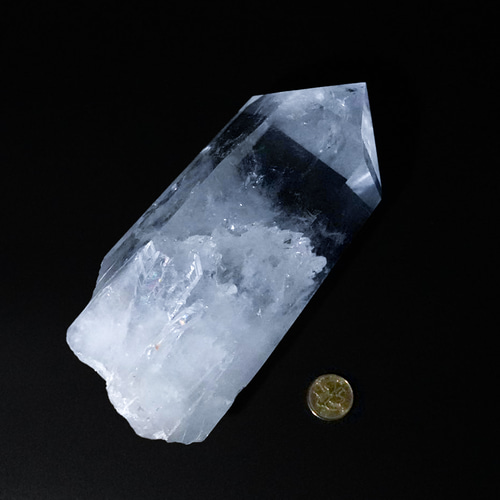 六角柱水晶 （特大）クリスタル 1.5kg & 鉢セット 天然石 その他