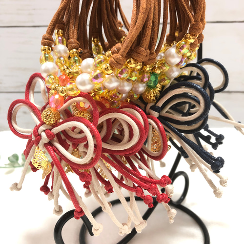 送料無料】⛩️お正月叶結び蝶々⛩️業務用チョーカー【20本