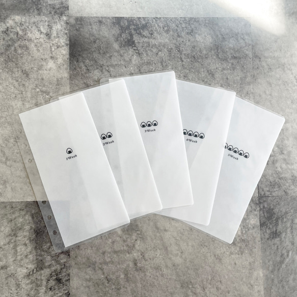 早い者勝ち韓国貯金バインダーカバーA6 ブラウンピンクリフィル