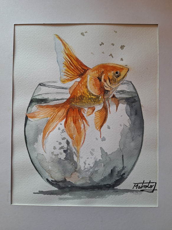 絵画「渓流の釣り」 水彩画 Yahoo!オークション - 【絵画】「渓流の