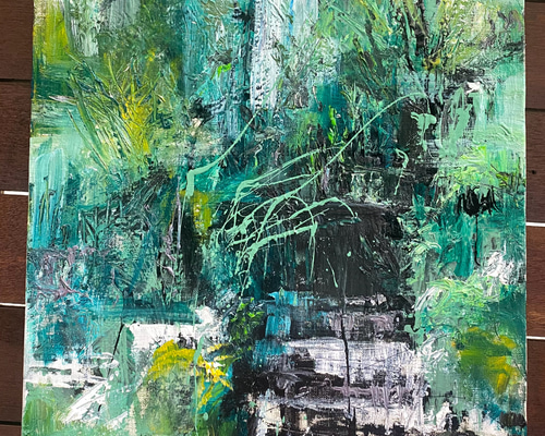 印象派風 自然風景 油彩画27✖️24 印象派風 自然風景 油彩画27✖️24